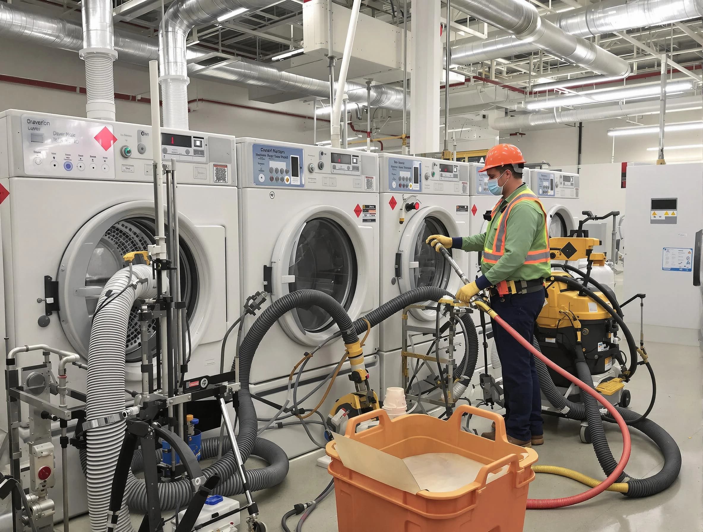 Commercial-grade dryer vent cleaning by Fairfield Dryer Vent Cleaning in Fairfield