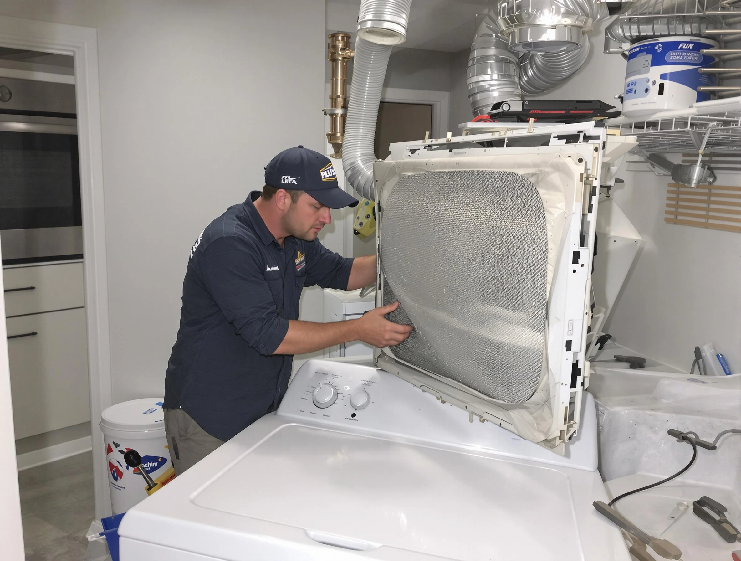 Expert vent cover replacement by Fairfield Dryer Vent Cleaning in Fairfield