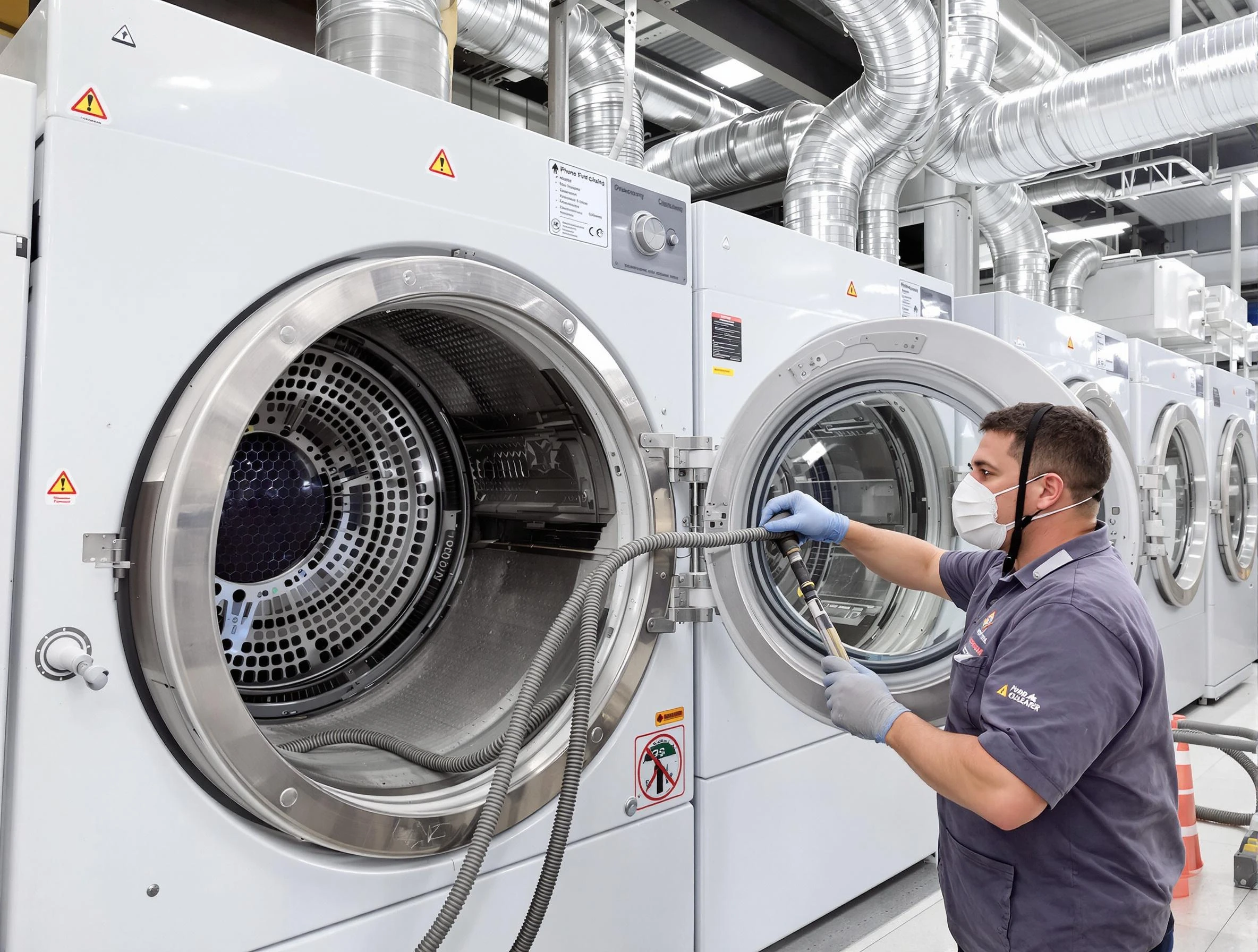 Industrial-grade dryer vent cleaning by Fairfield Dryer Vent Cleaning in Fairfield